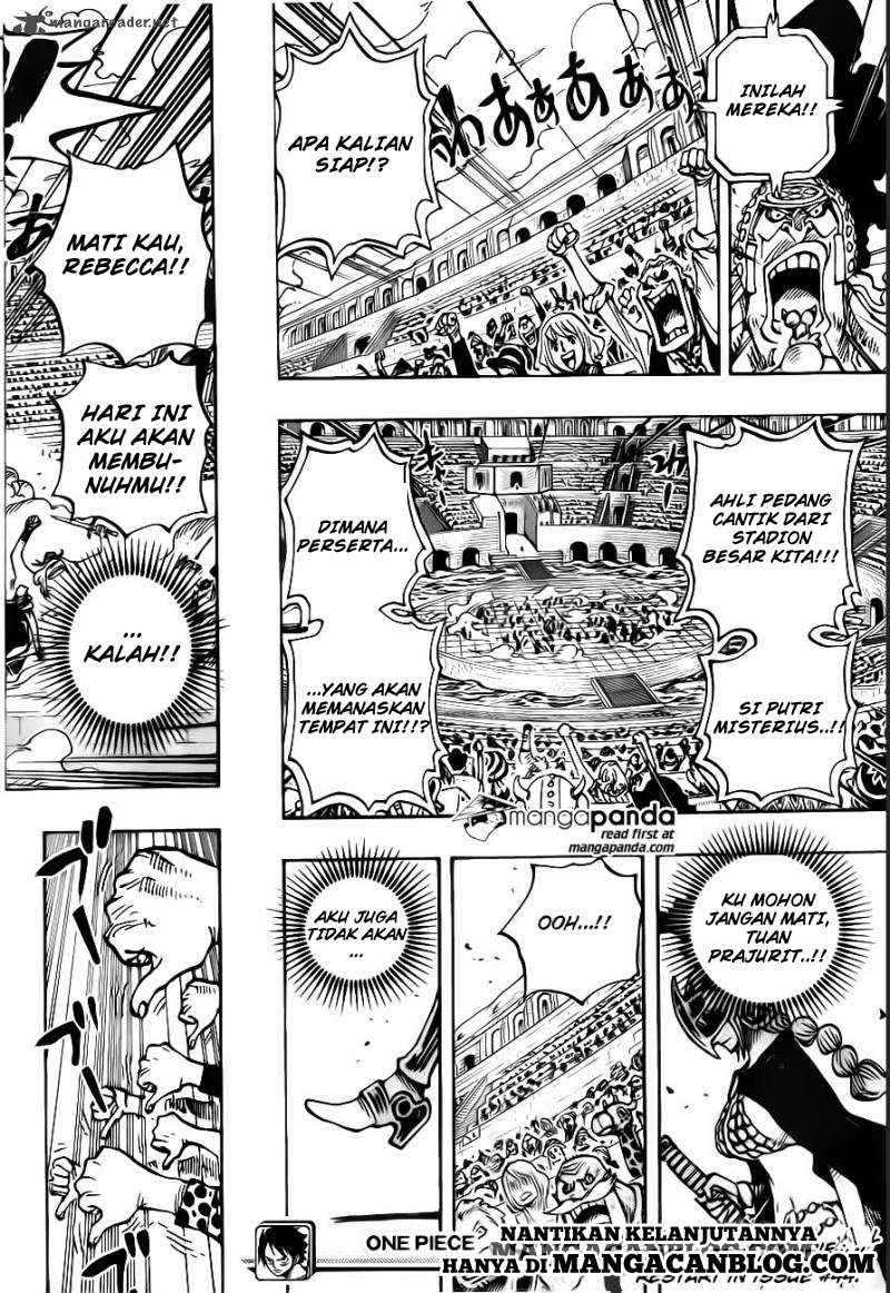 One Piece Chapter 721 page 19