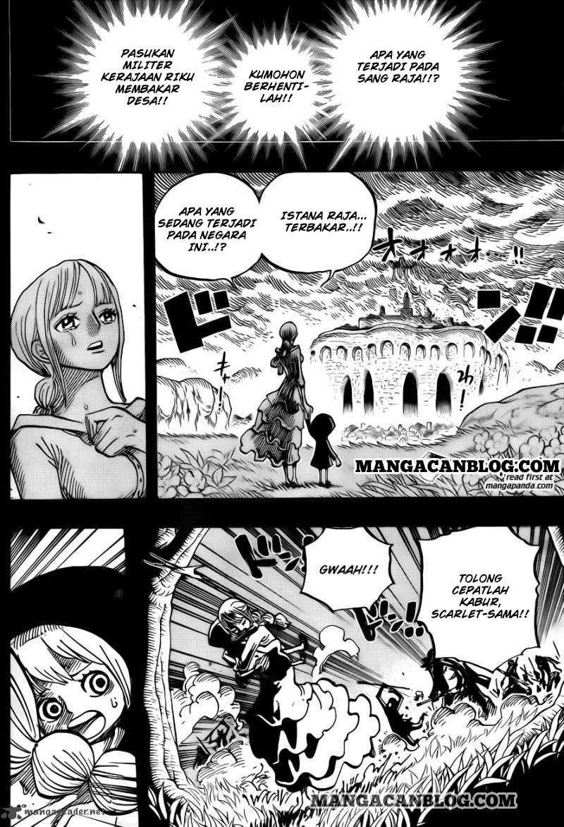One Piece Chapter 721 page 7