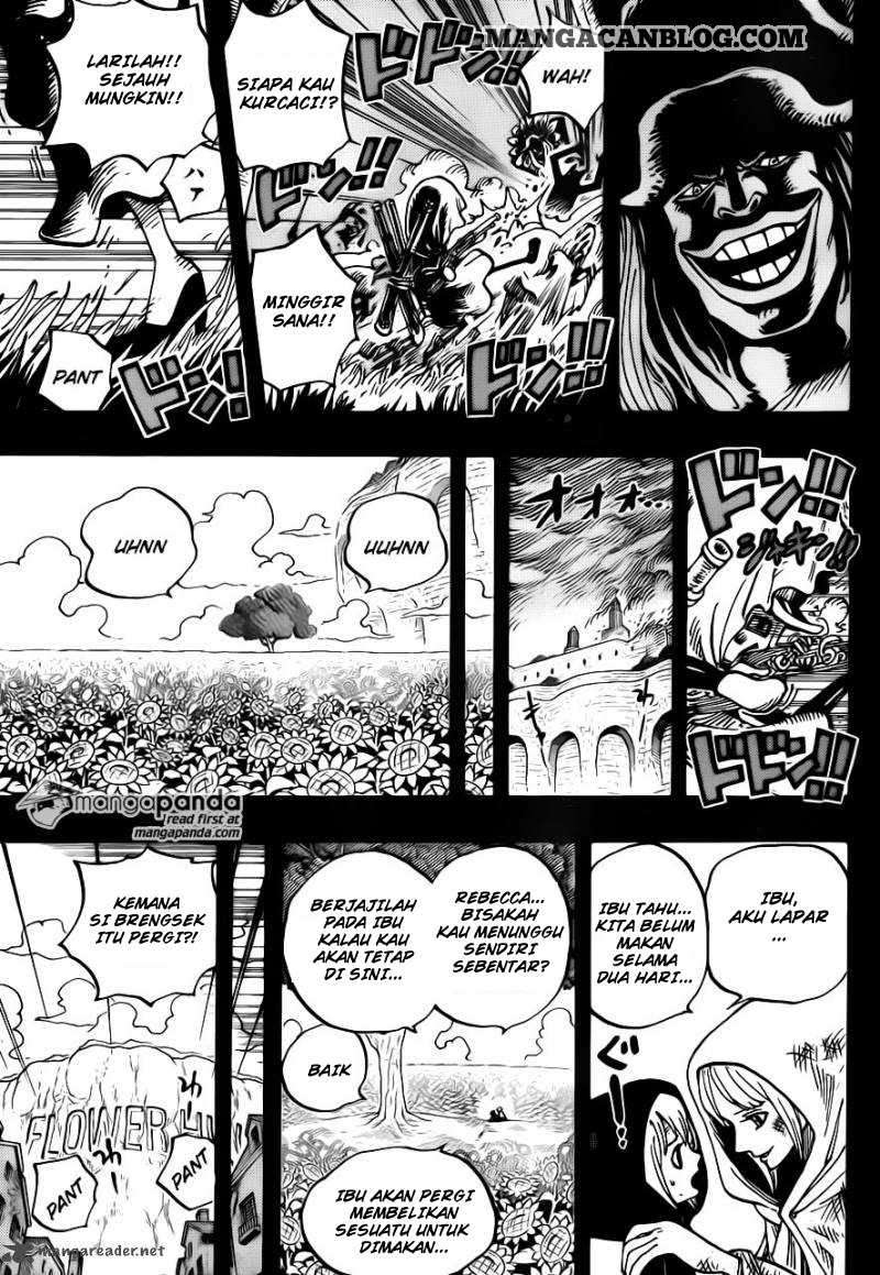 One Piece Chapter 721 page 8