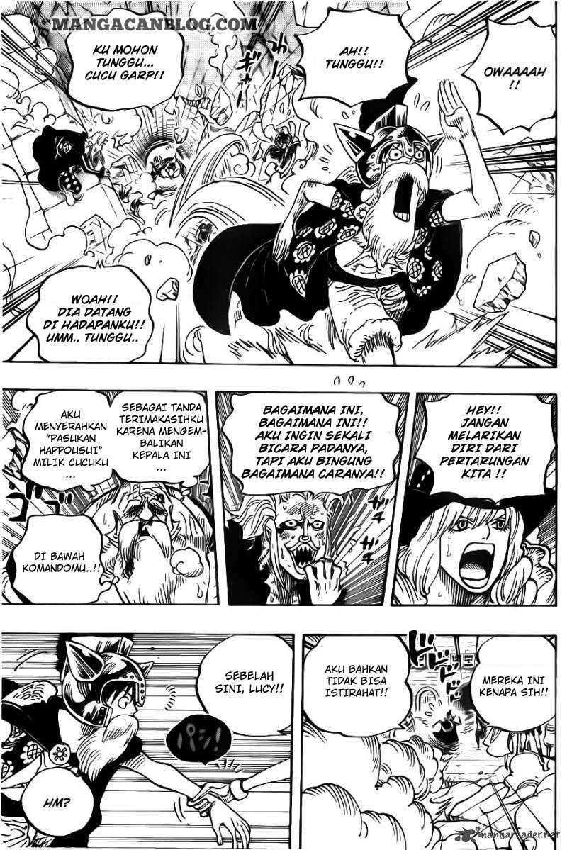 One Piece Chapter 720 page 10