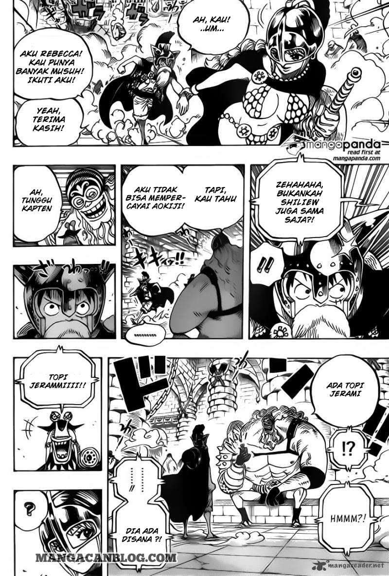 One Piece Chapter 720 page 11