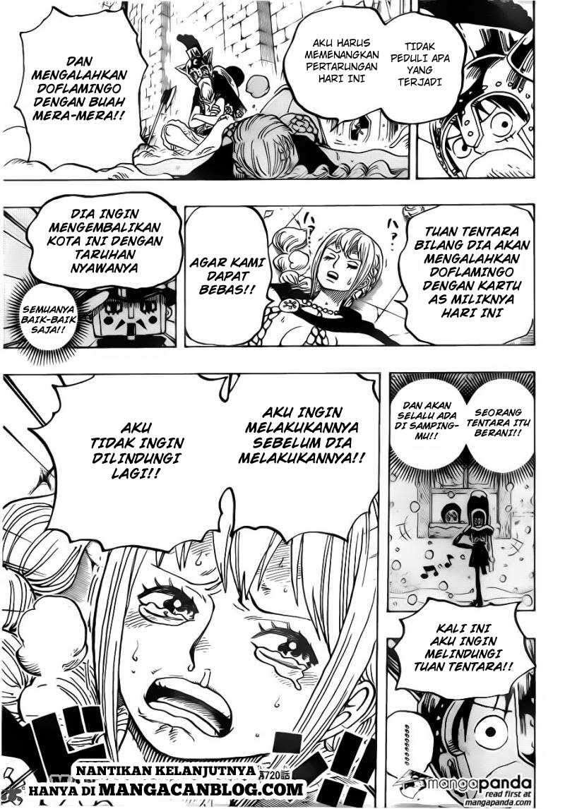 One Piece Chapter 720 page 20