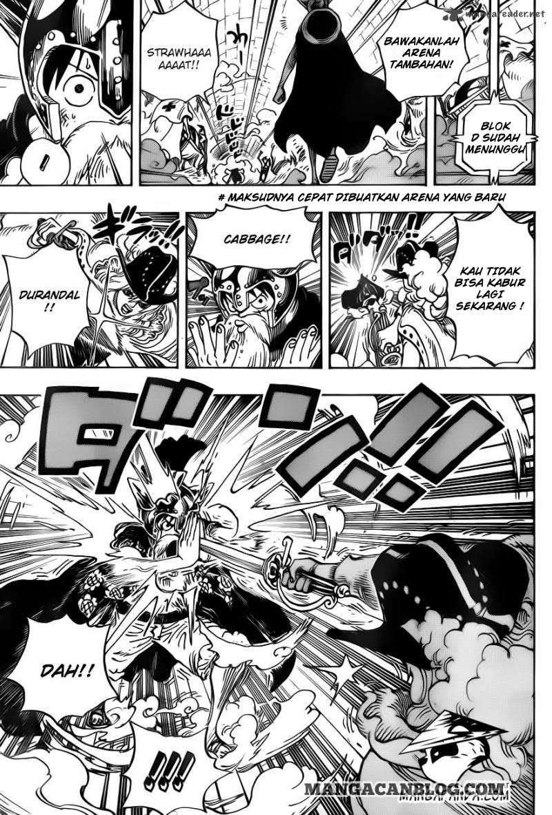 One Piece Chapter 720 page 4