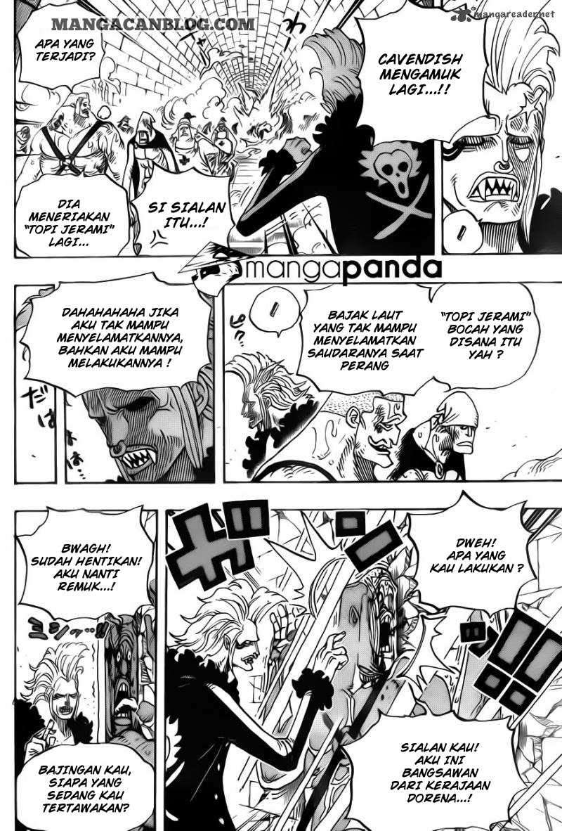One Piece Chapter 720 page 5