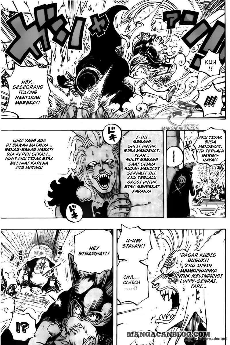 One Piece Chapter 720 page 8