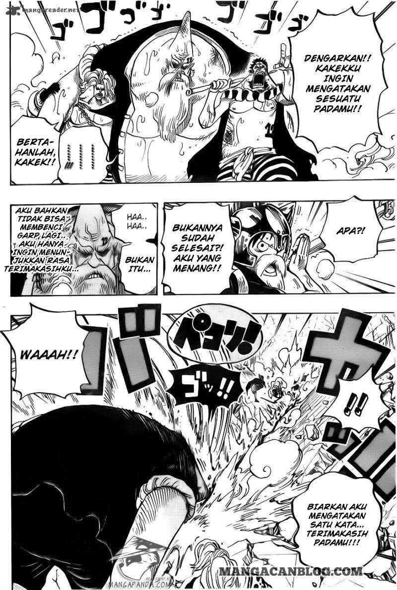 One Piece Chapter 720 page 9