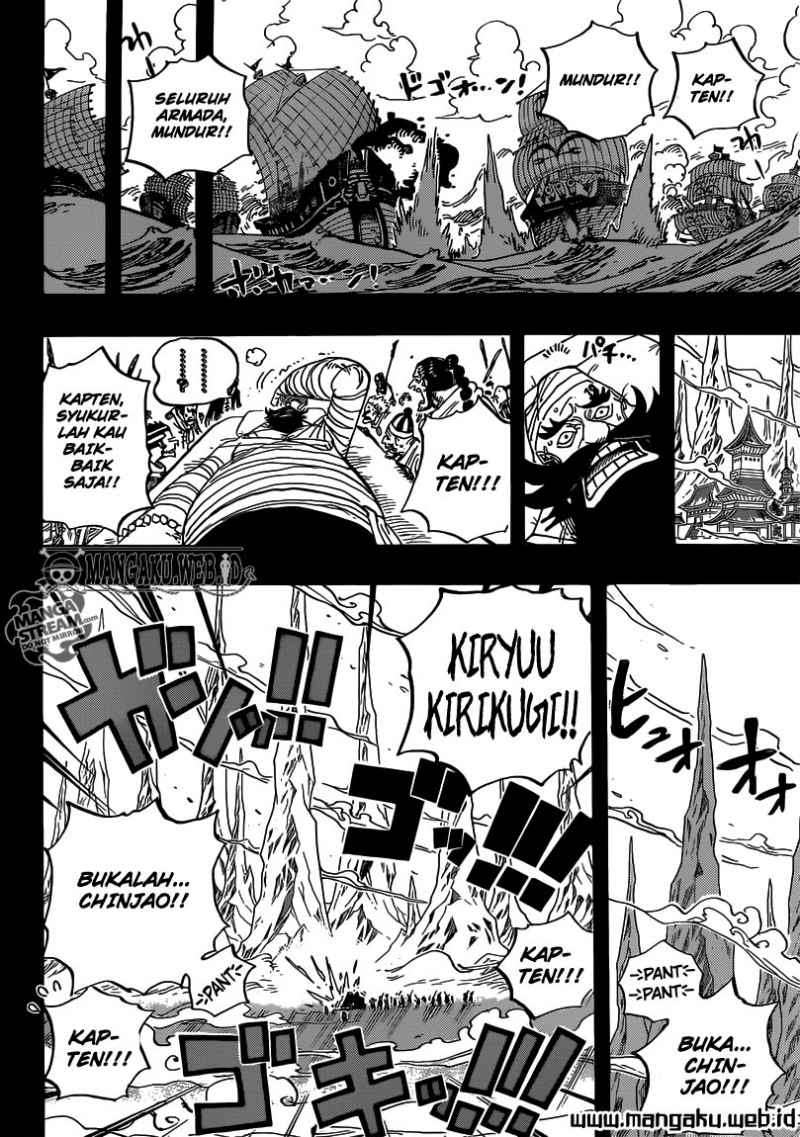 One Piece Chapter 719 page 11