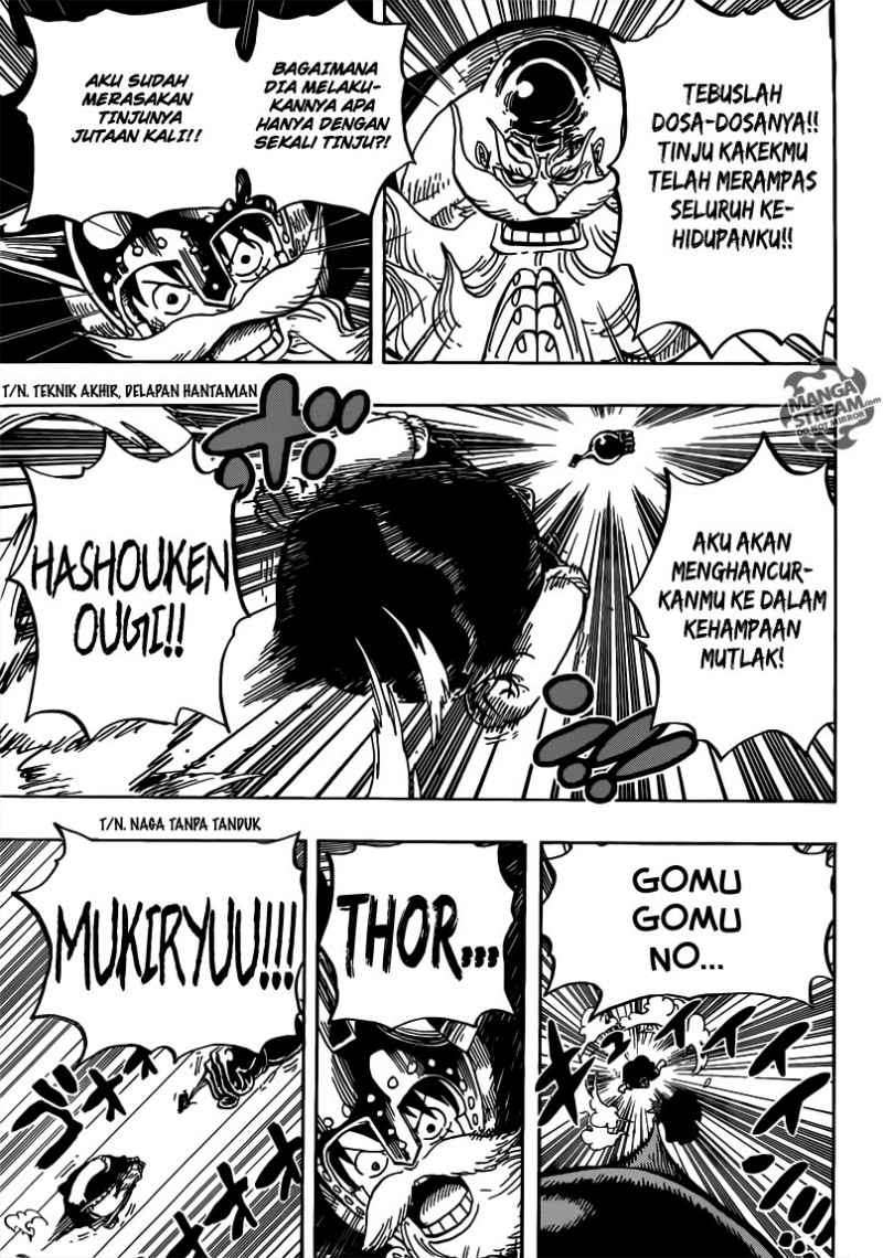 One Piece Chapter 719 page 14