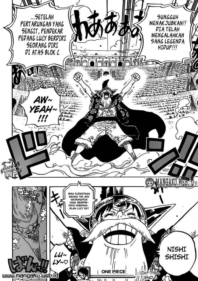One Piece Chapter 719 page 18