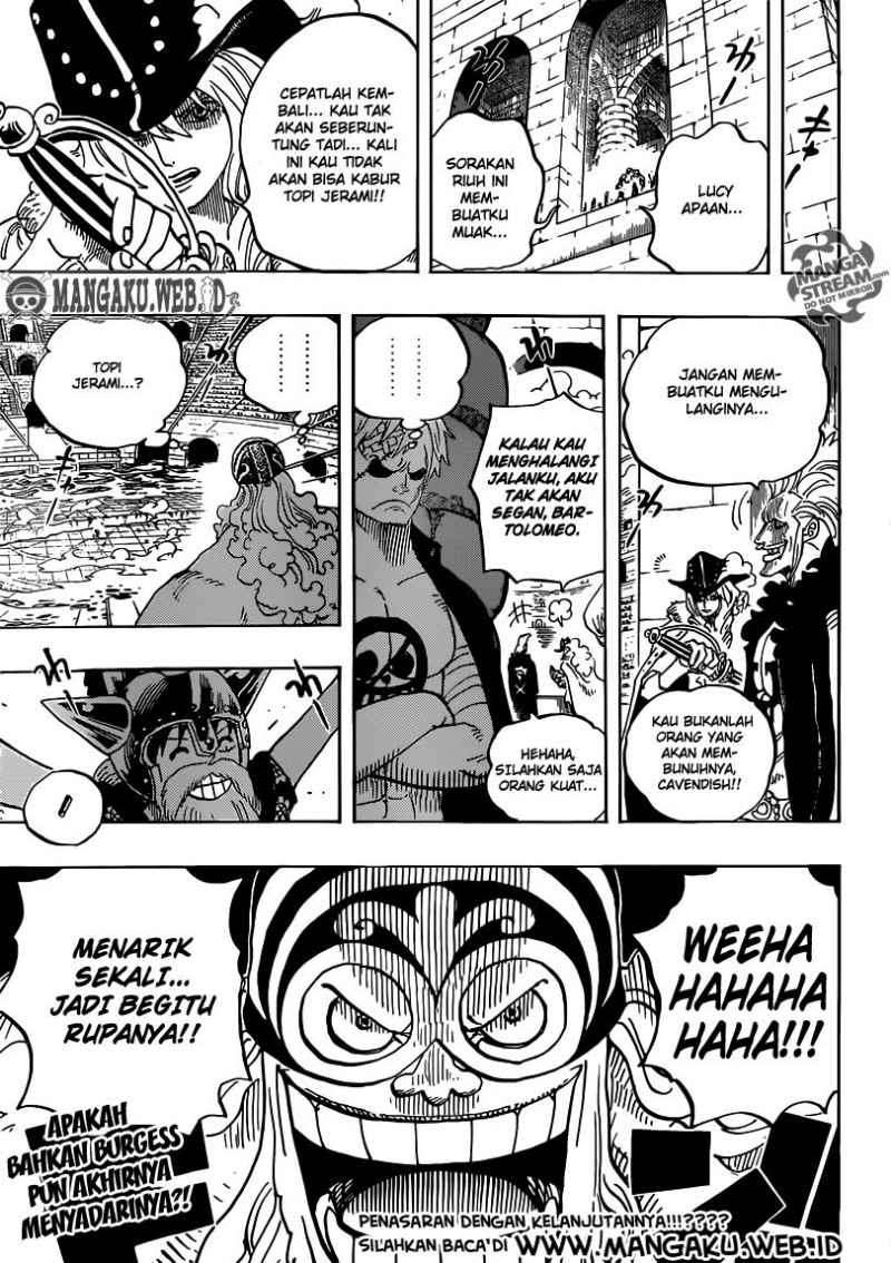 One Piece Chapter 719 page 19