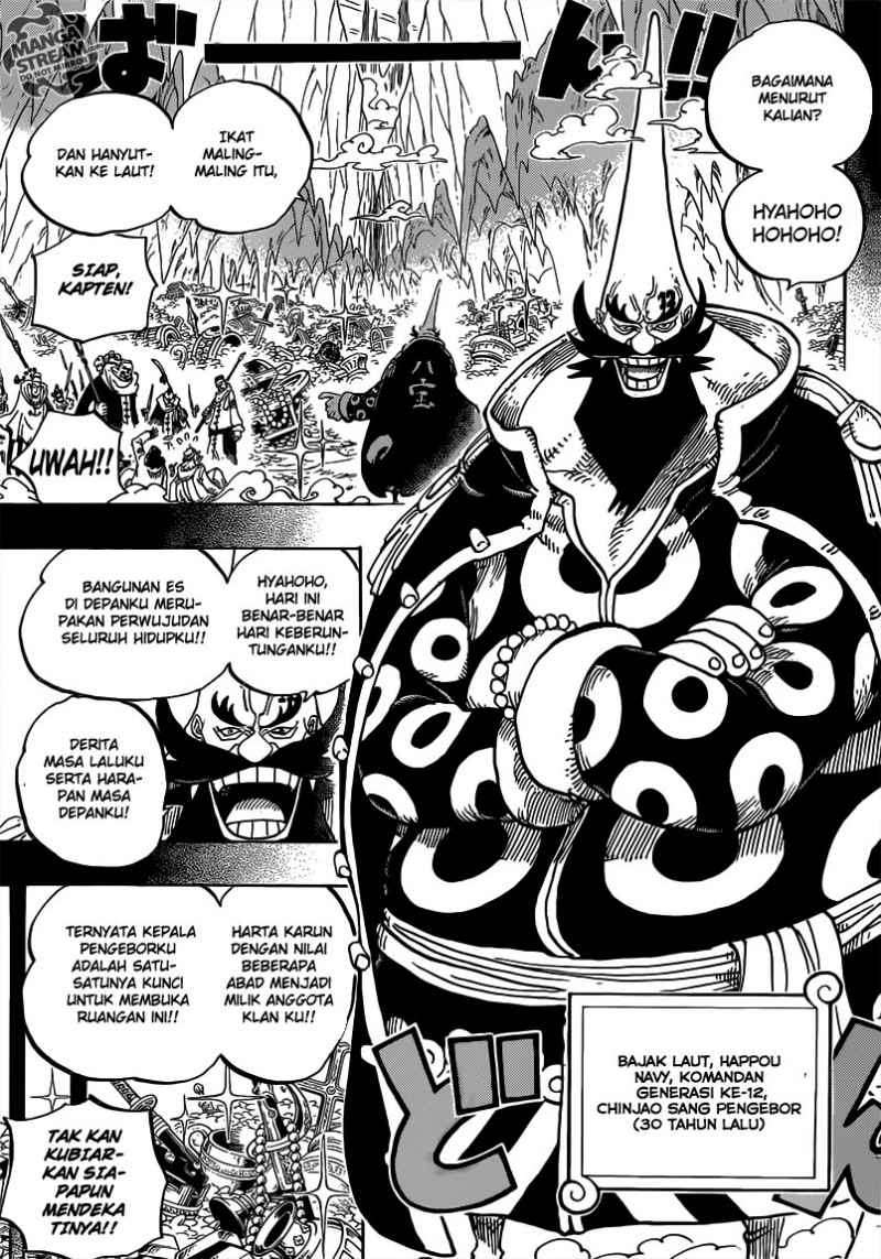 One Piece Chapter 719 page 8