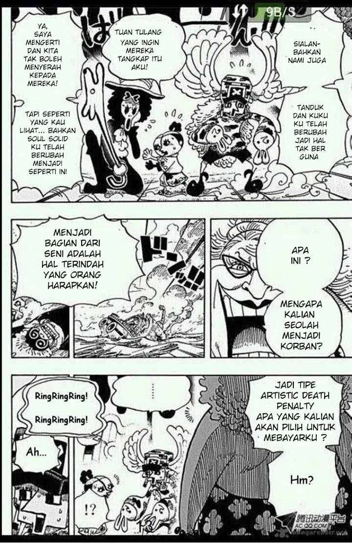 One Piece Chapter 718 page 13