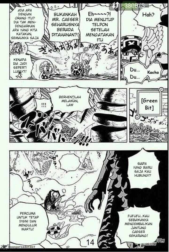One Piece Chapter 718 page 16