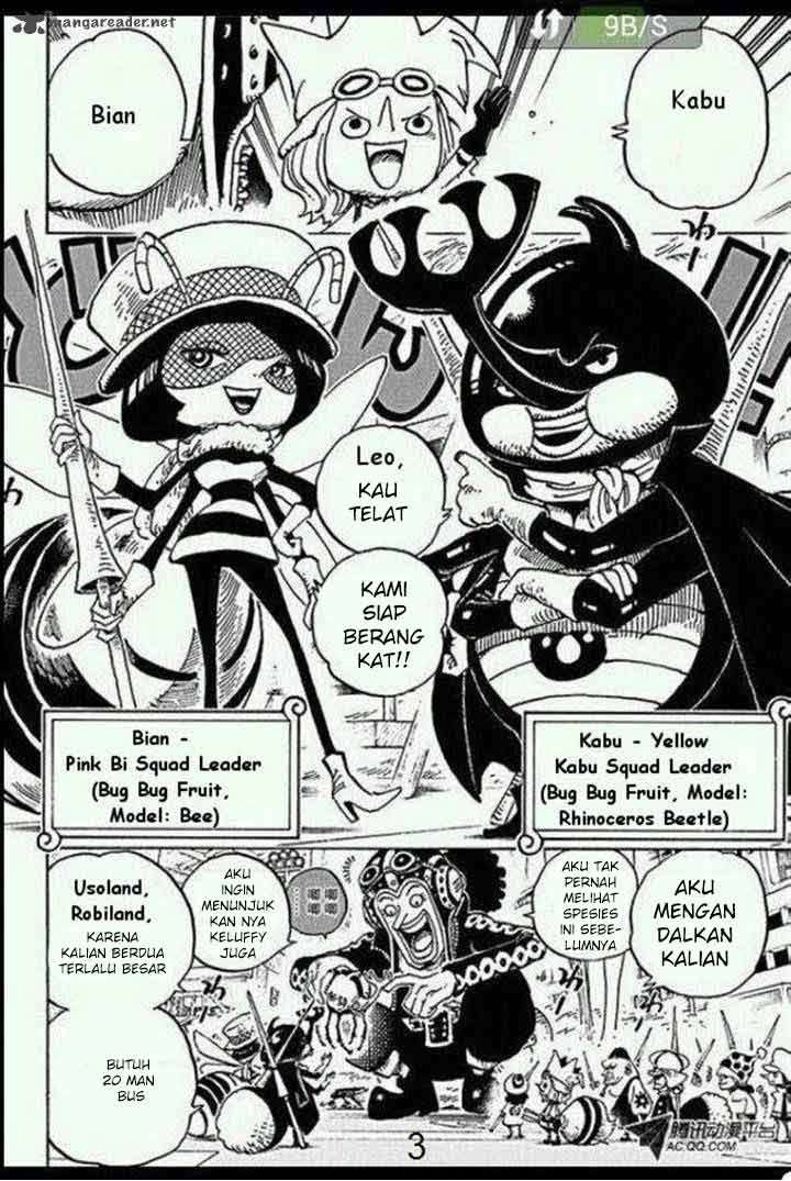 One Piece Chapter 718 page 3