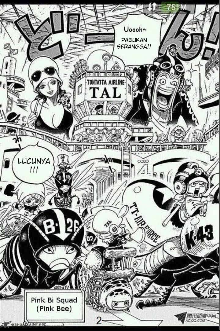 One Piece Chapter 718 page 4