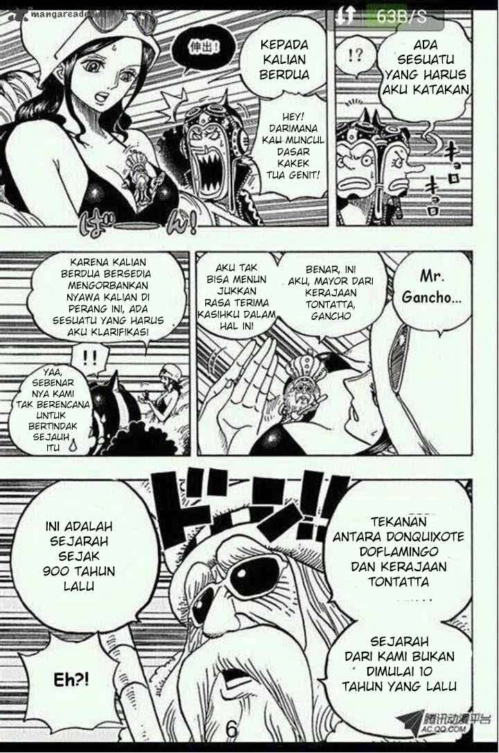 One Piece Chapter 718 page 8