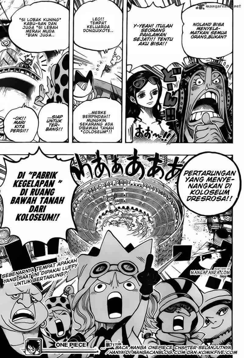 One Piece Chapter 717 page 18