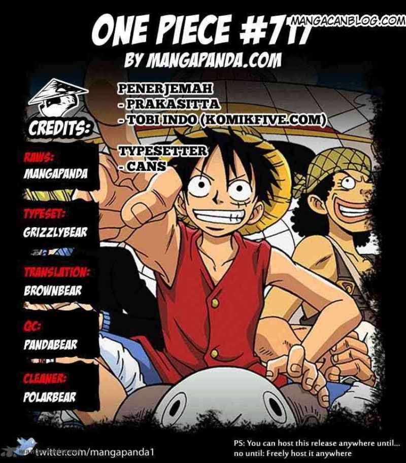 One Piece Chapter 717 page 4
