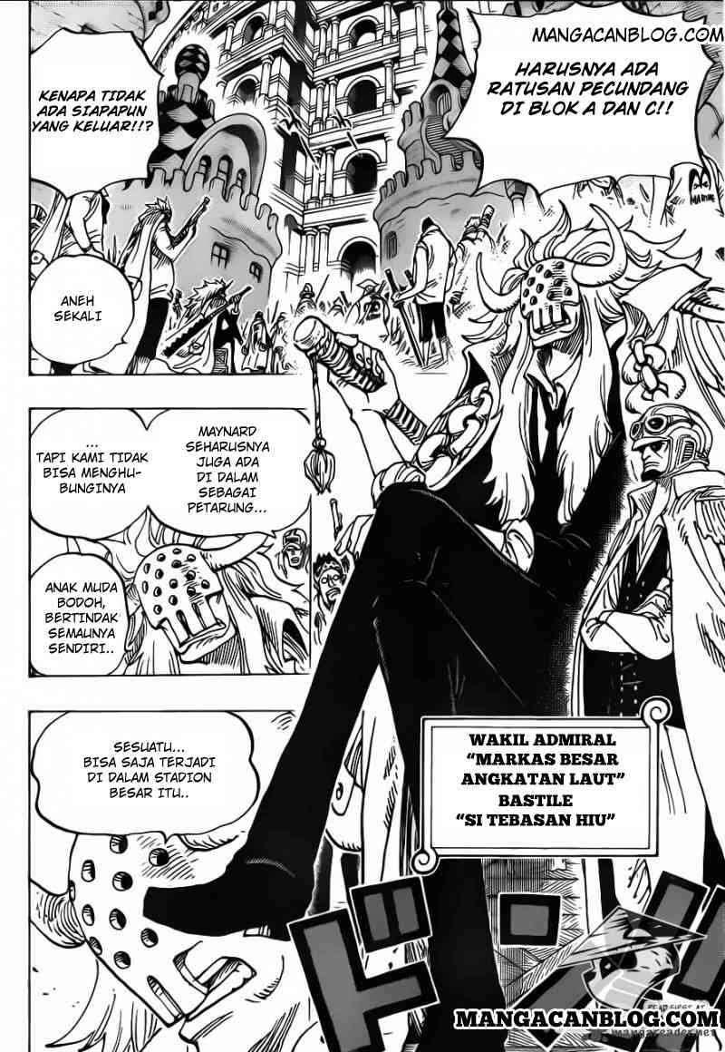 One Piece Chapter 717 page 7