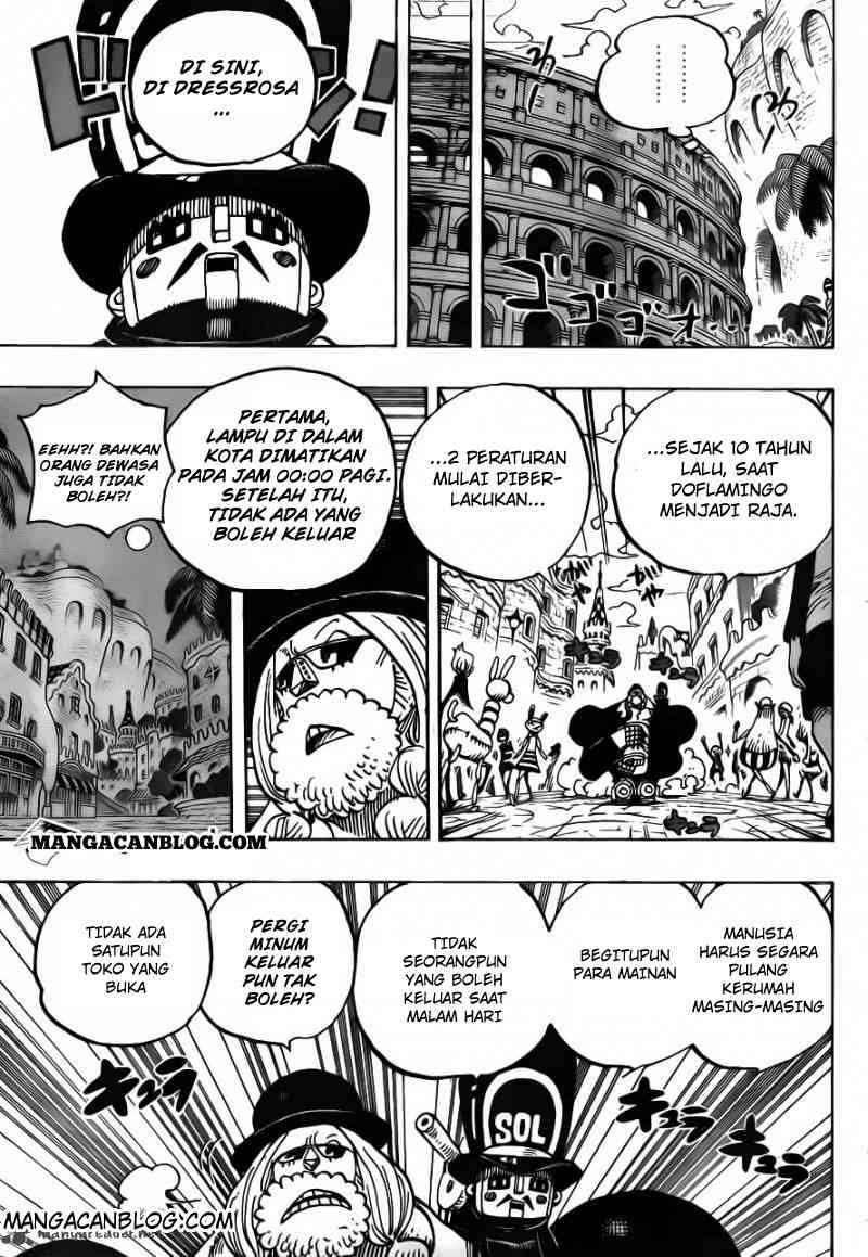 One Piece Chapter 717 page 8