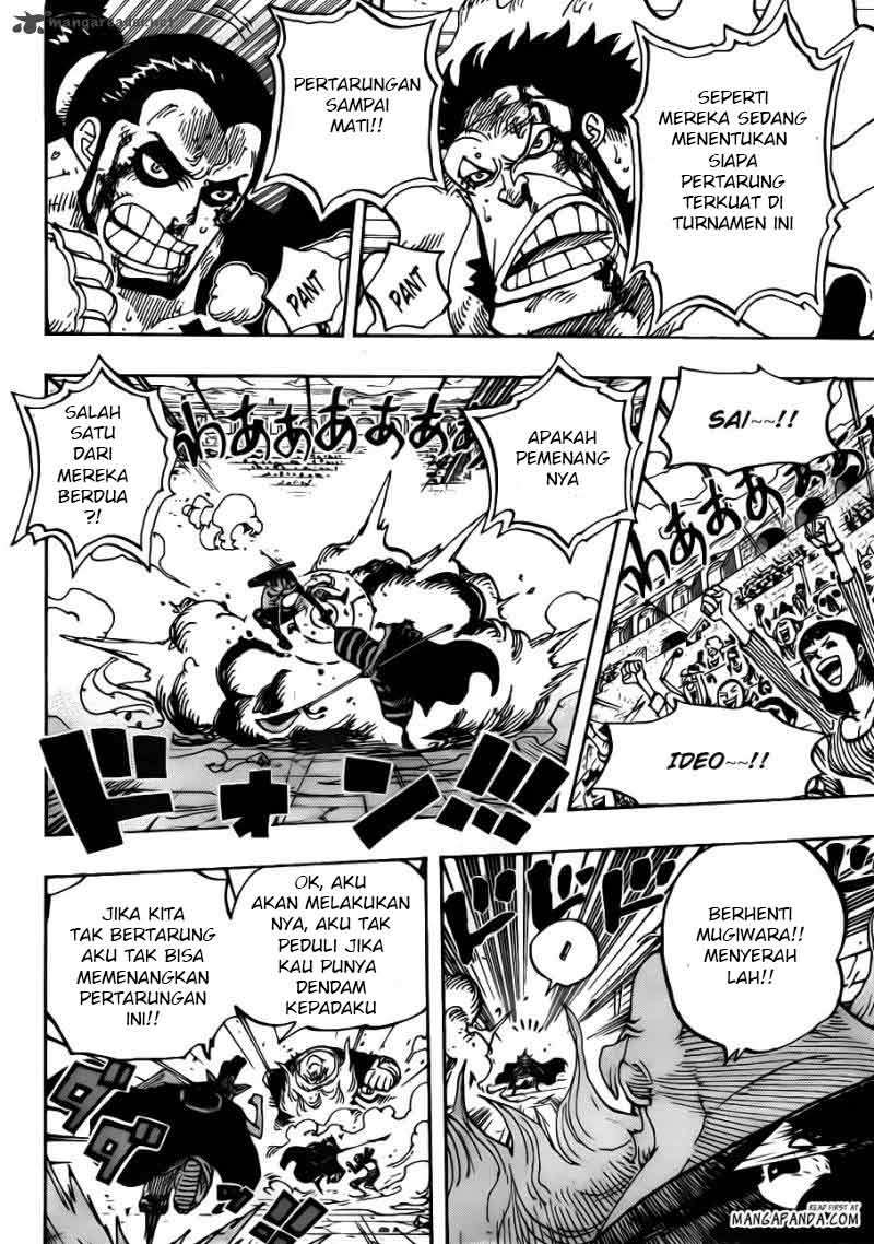 One Piece Chapter 716 page 16
