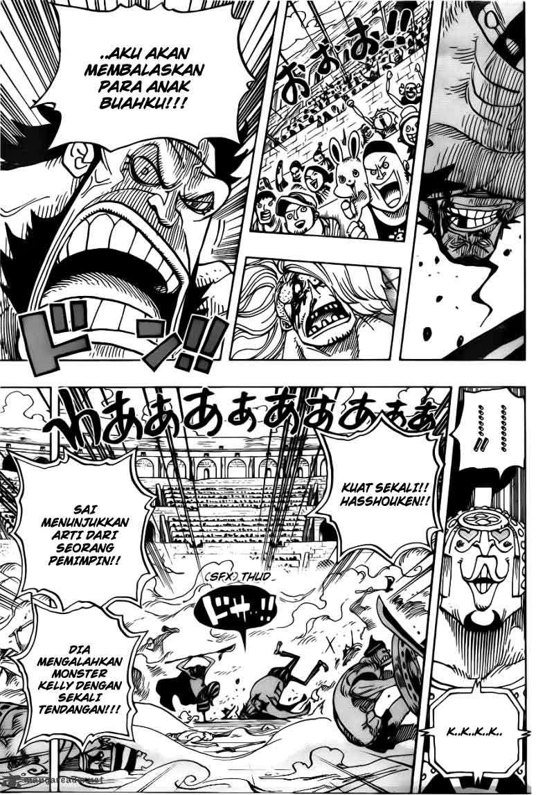 One Piece Chapter 716 page 9