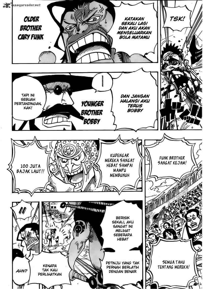 One Piece Chapter 715 page 14
