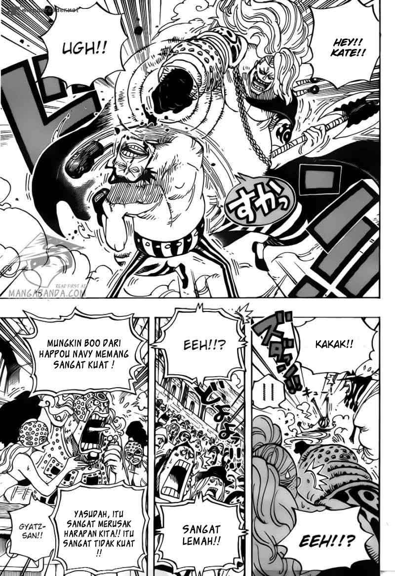 One Piece Chapter 715 page 15