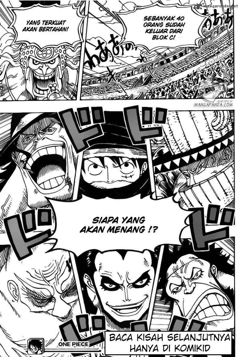 One Piece Chapter 715 page 19