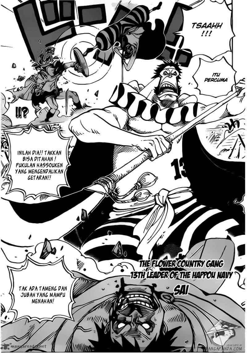 One Piece Chapter 715 page 8