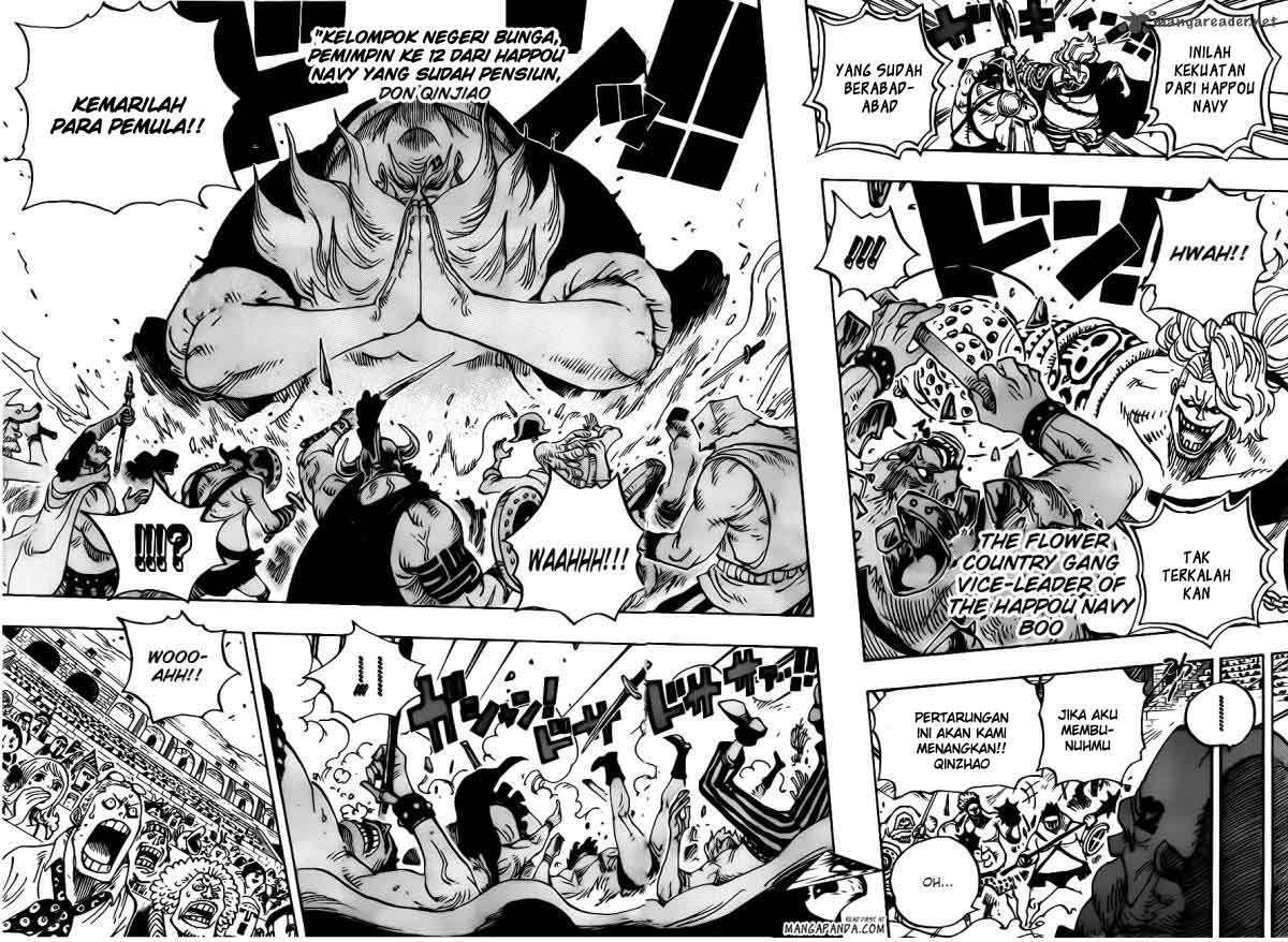 One Piece Chapter 715 page 9