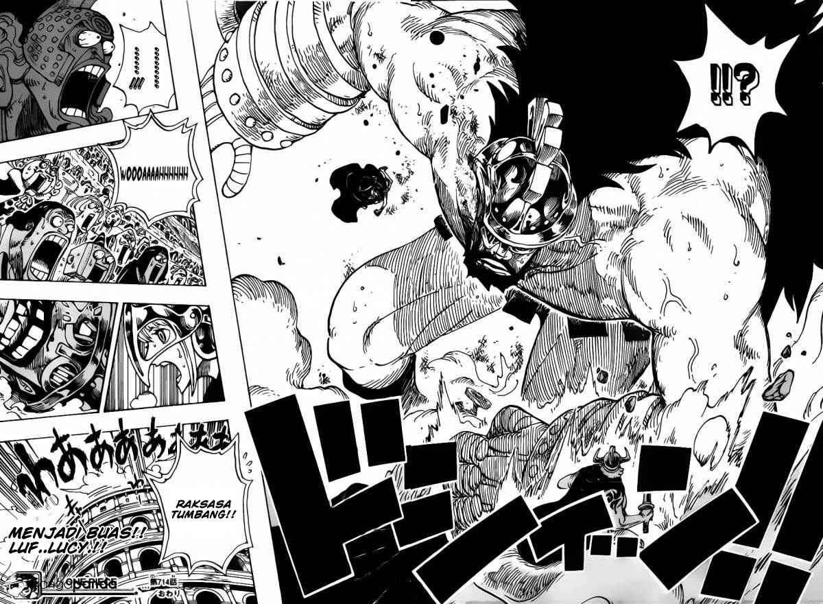 One Piece Chapter 714 page 18