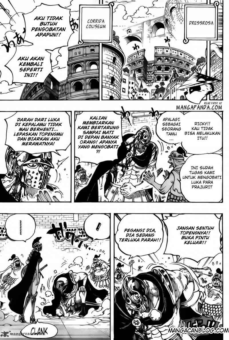 One Piece Chapter 714 page 7