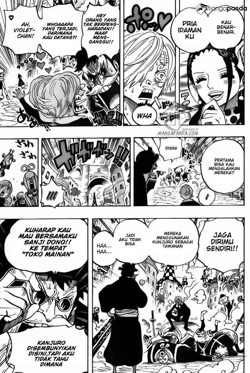 One Piece Chapter 713 page 16