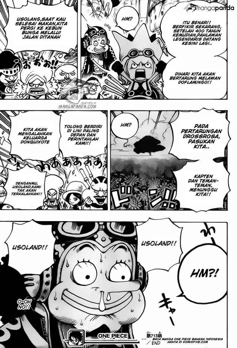 One Piece Chapter 713 page 20