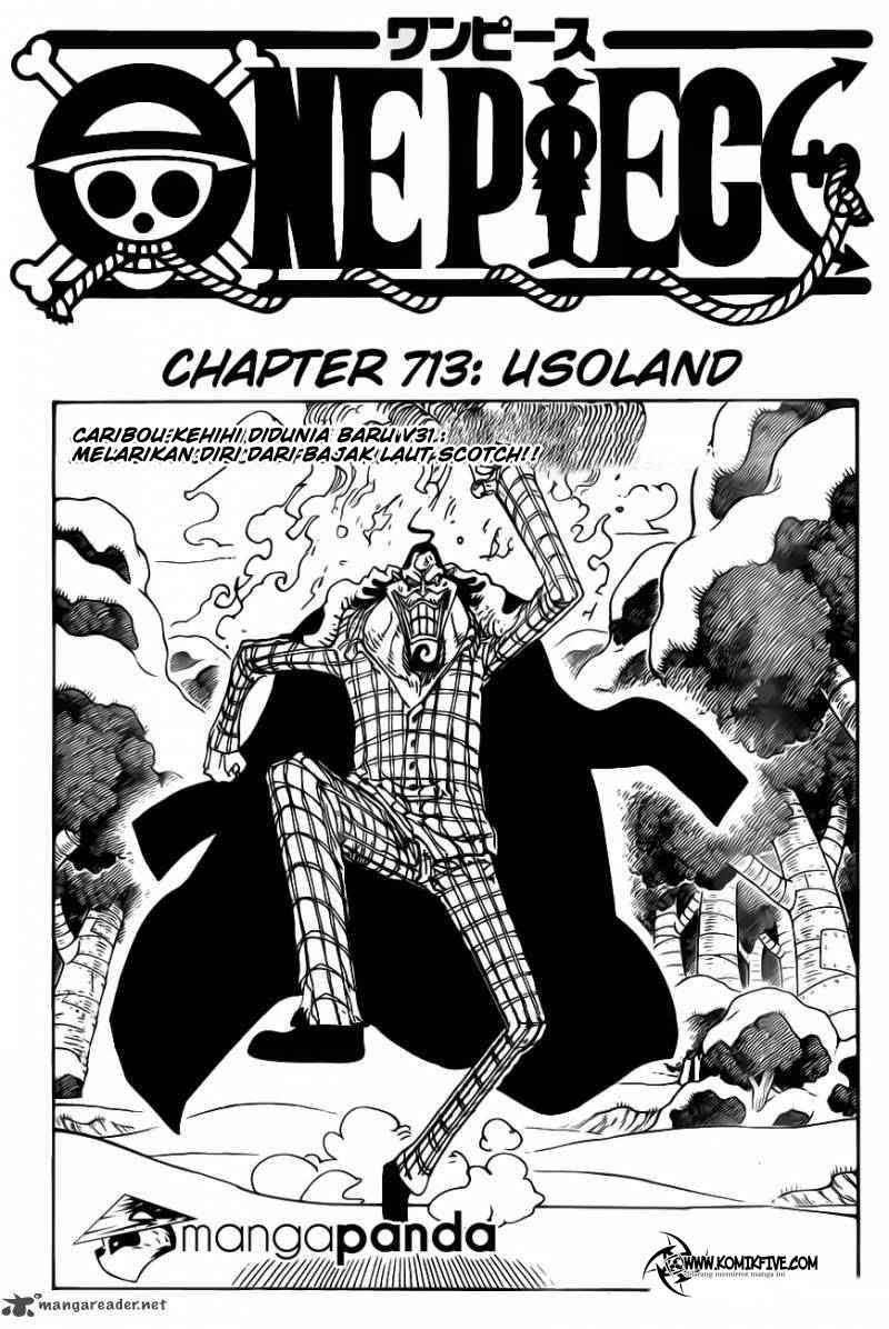 One Piece Chapter 713 page 3