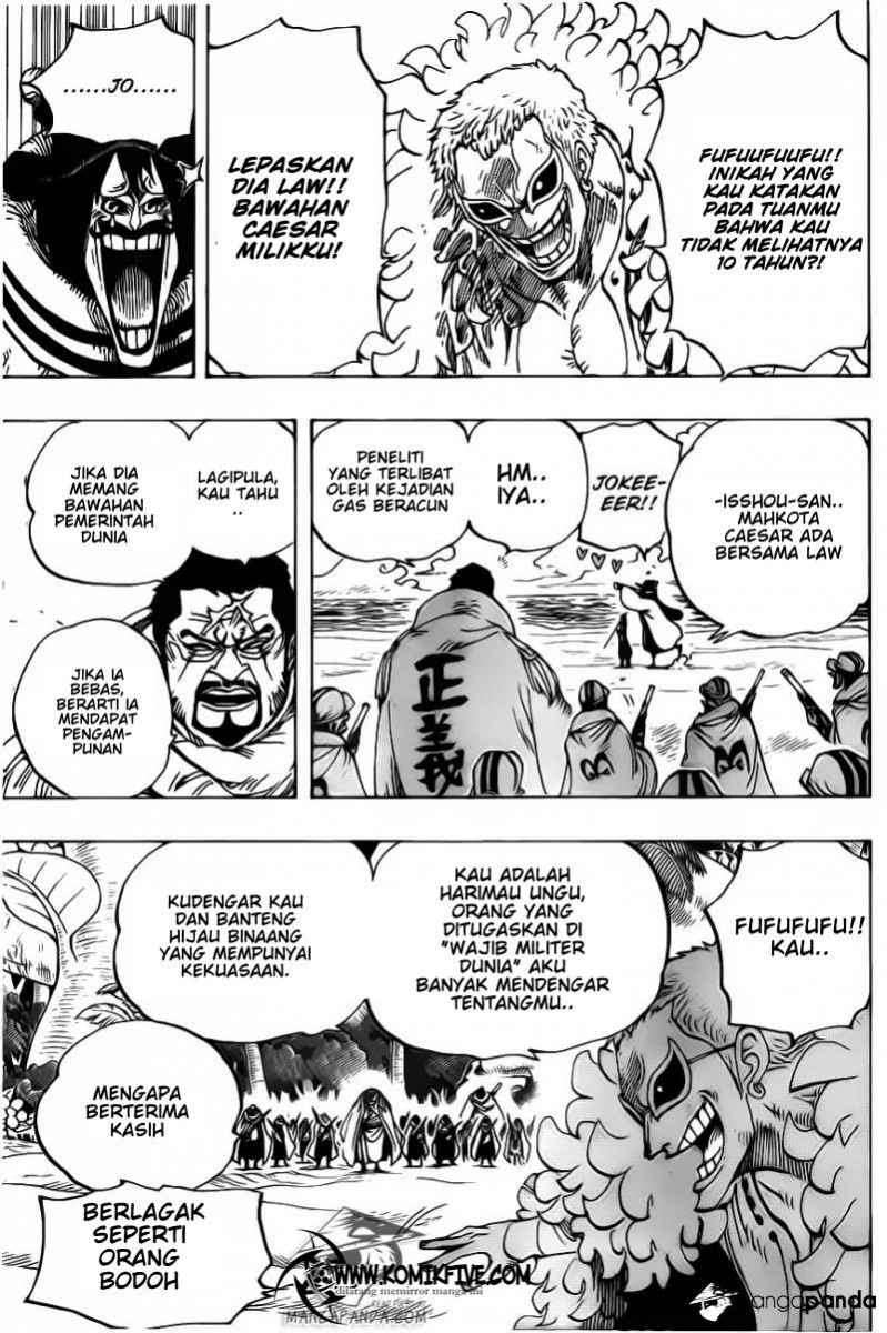 One Piece Chapter 713 page 5