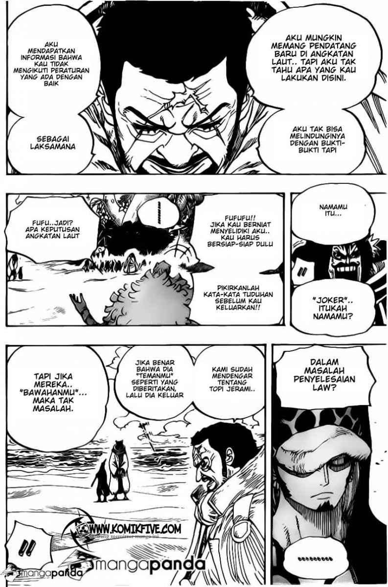 One Piece Chapter 713 page 6