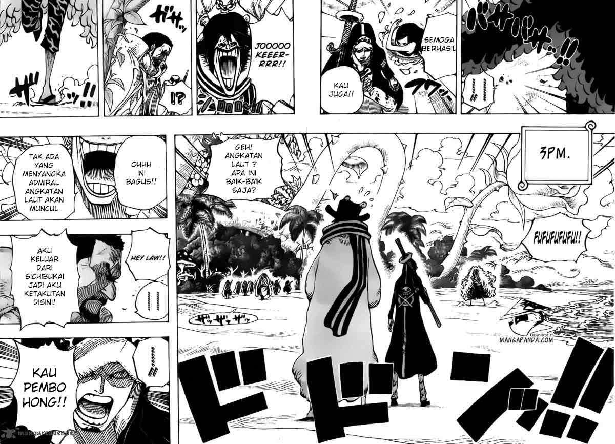 One Piece Chapter 712 page 16