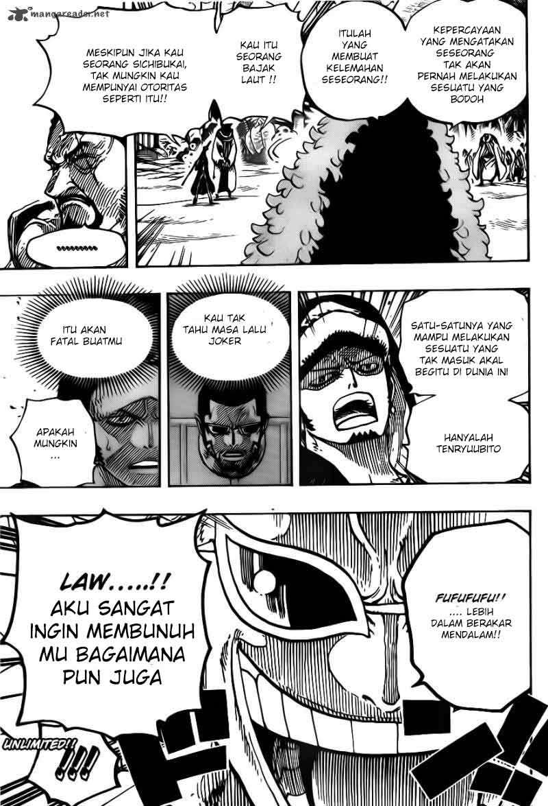 One Piece Chapter 712 page 20