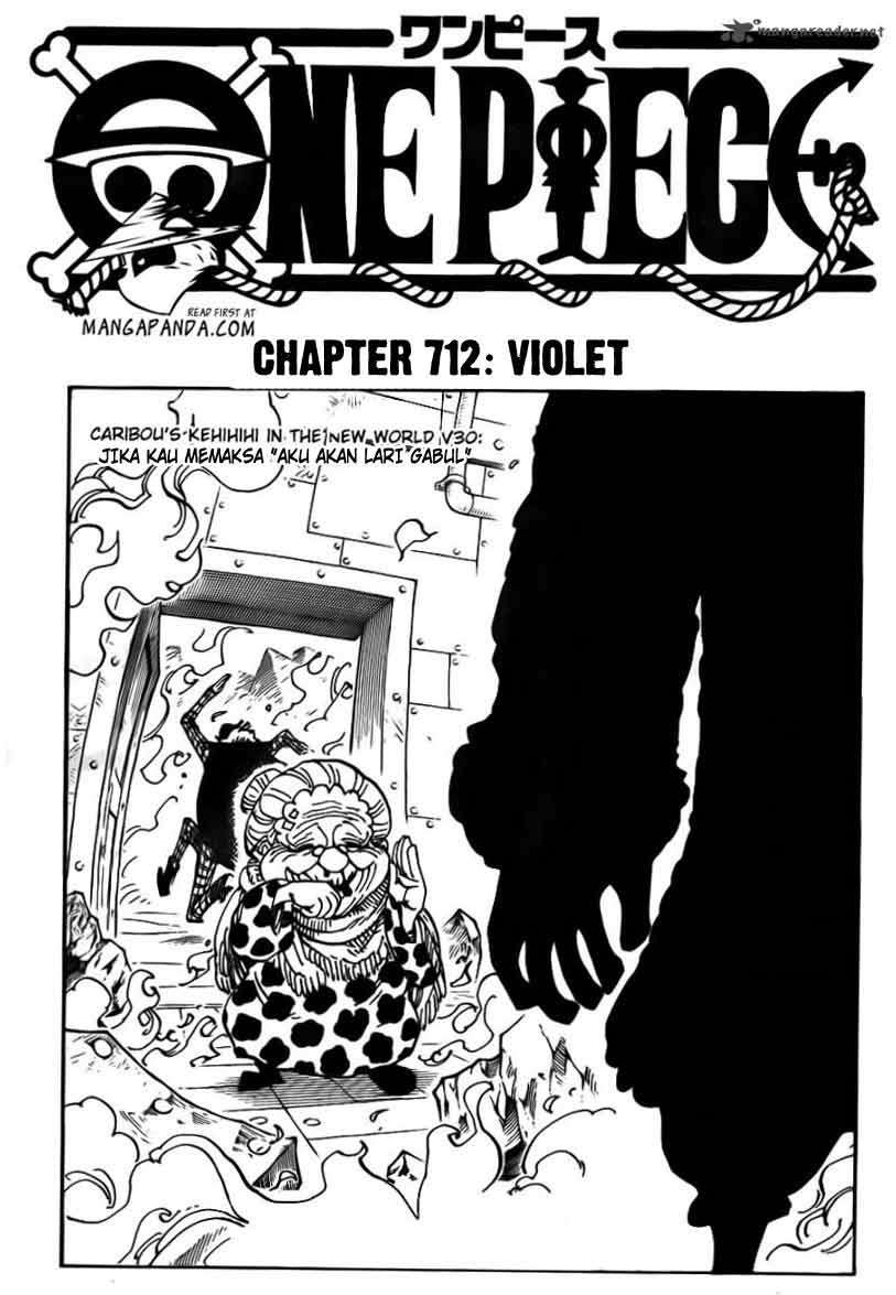 One Piece Chapter 712 page 3