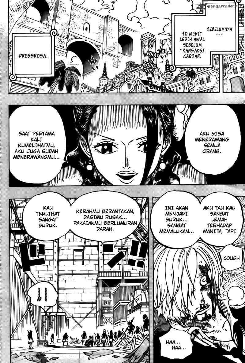 One Piece Chapter 712 page 4
