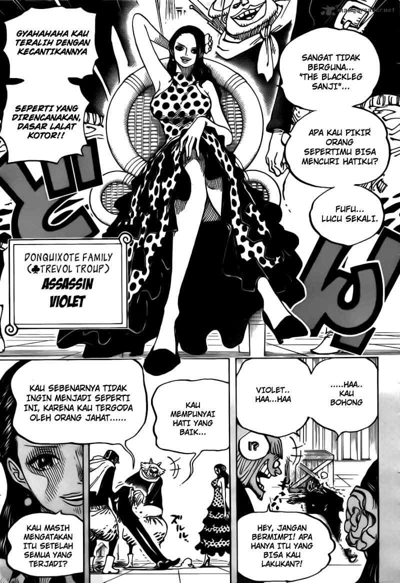 One Piece Chapter 712 page 5