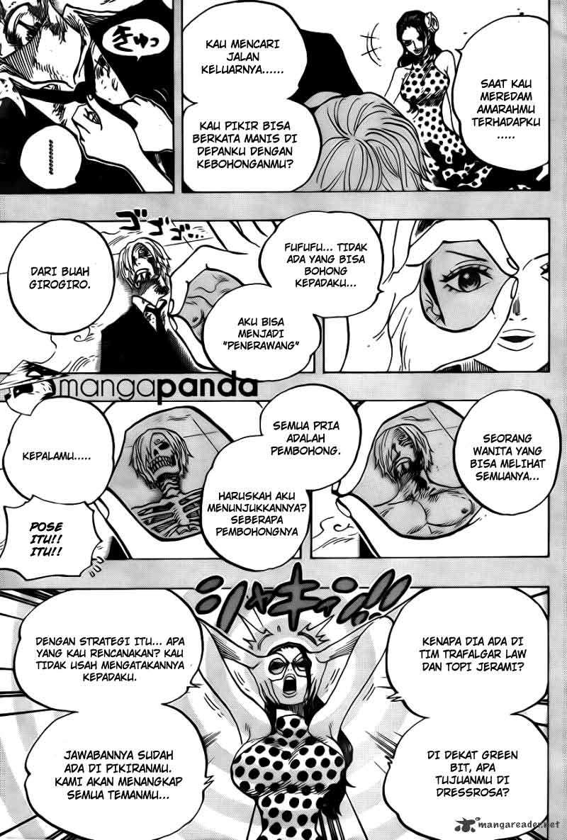 One Piece Chapter 712 page 7
