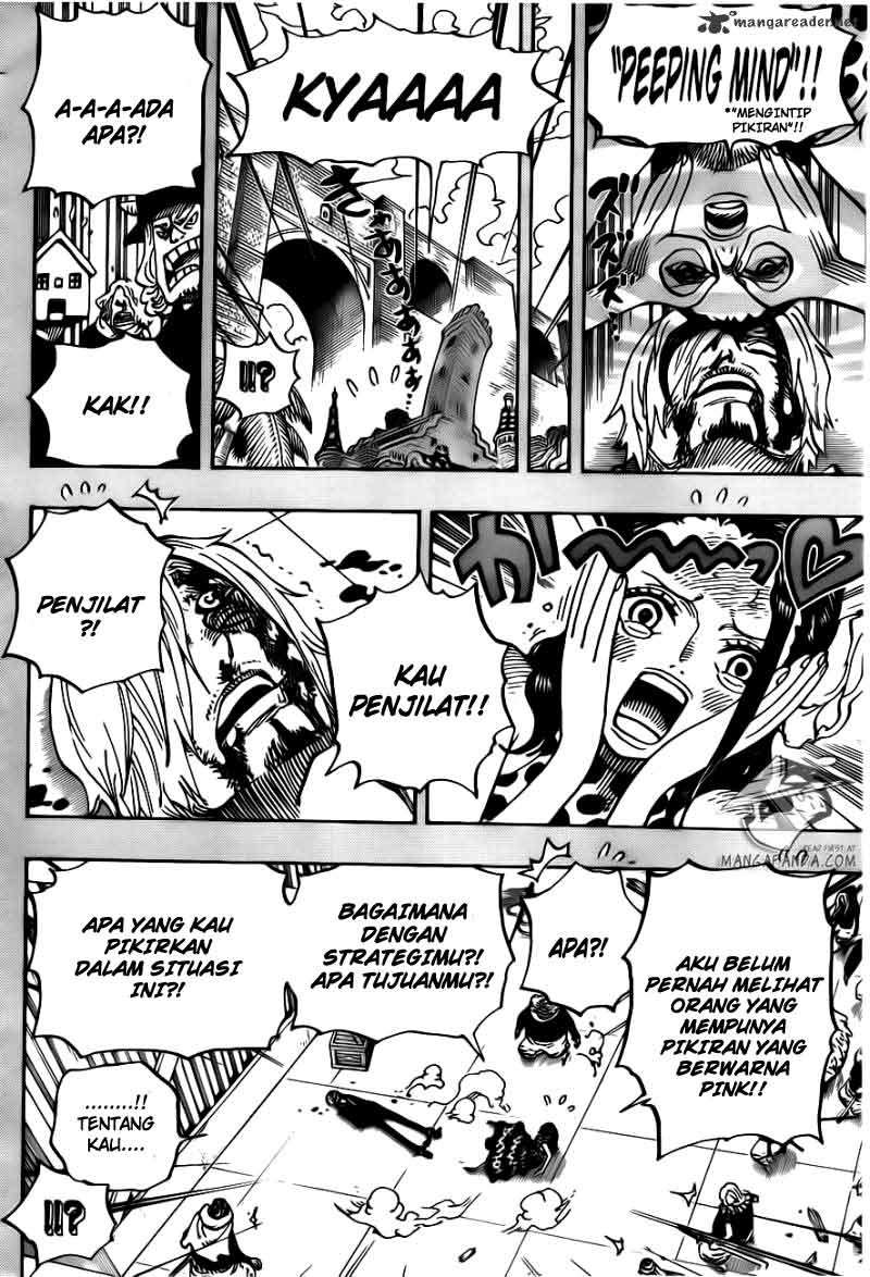 One Piece Chapter 712 page 8