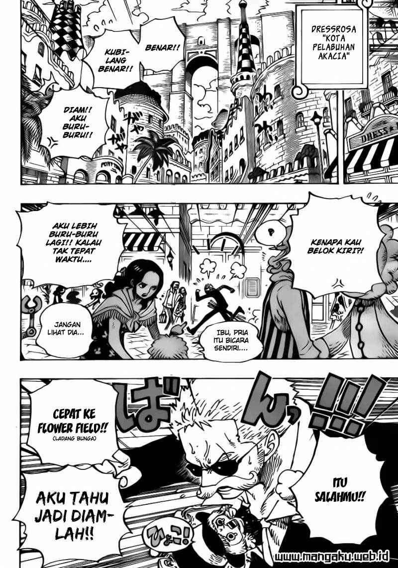 One Piece Chapter 711 page 11