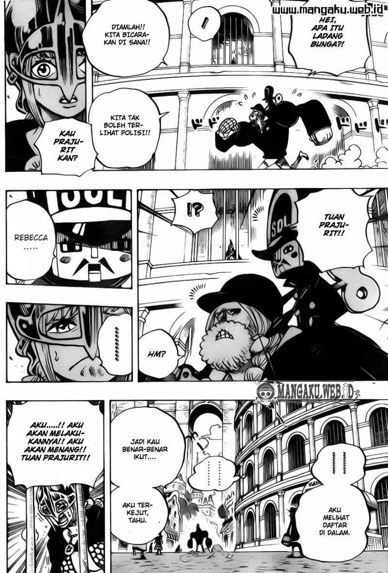One Piece Chapter 711 page 17