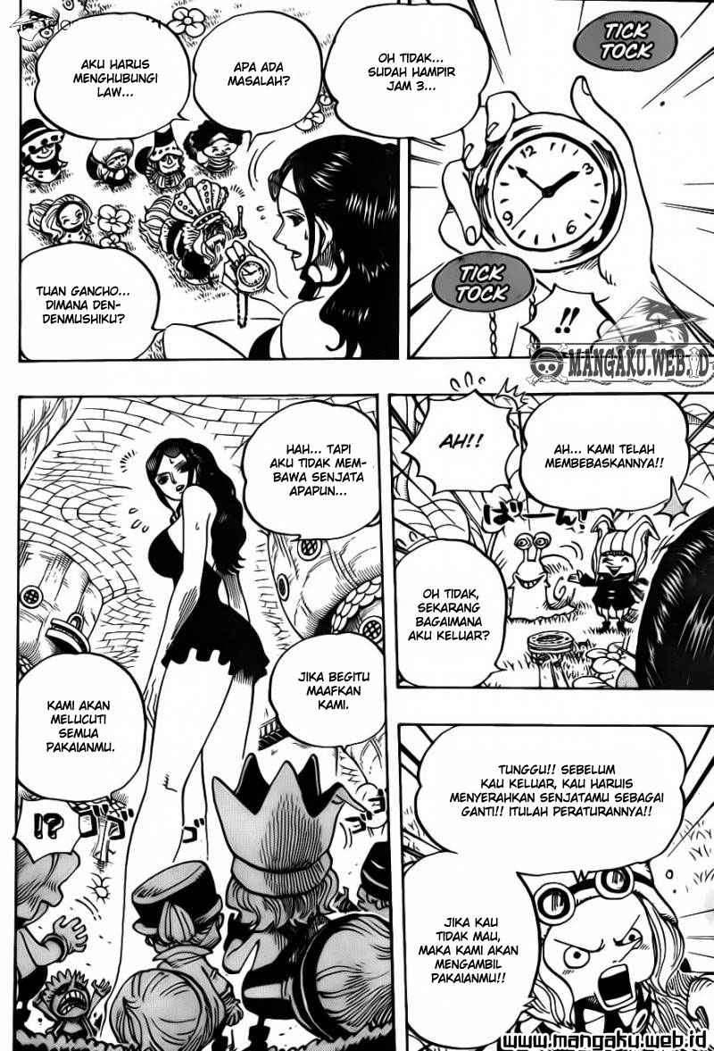 One Piece Chapter 711 page 9
