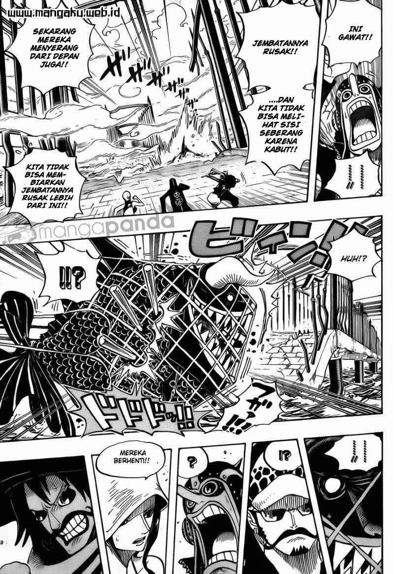 One Piece Chapter 710 page 10