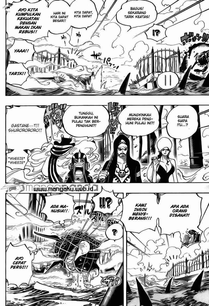 One Piece Chapter 710 page 11